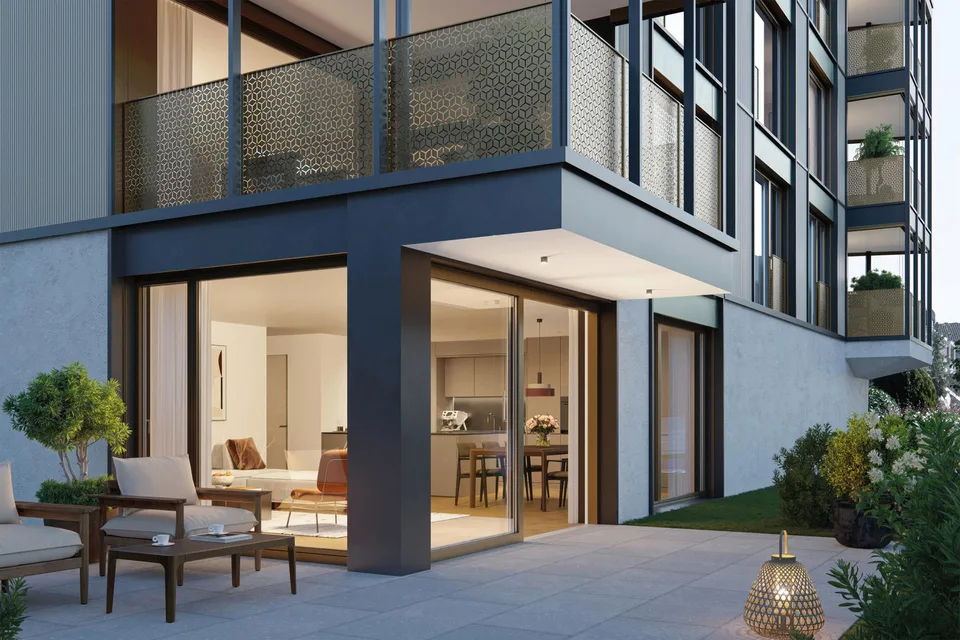 5.5 Zi. Neubau-Gartenwohnung 0.A