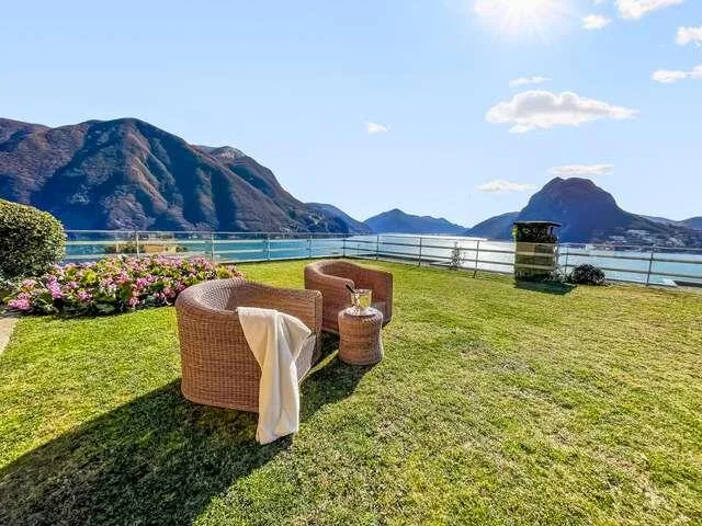 Appartamento 5.5 a Castagnola Vista Lago e Giardino