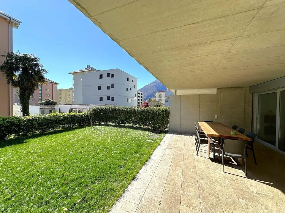 Moderno 2.5 locali con giardino a Bellinzona | Moderne 2,5-ZWg mit ...