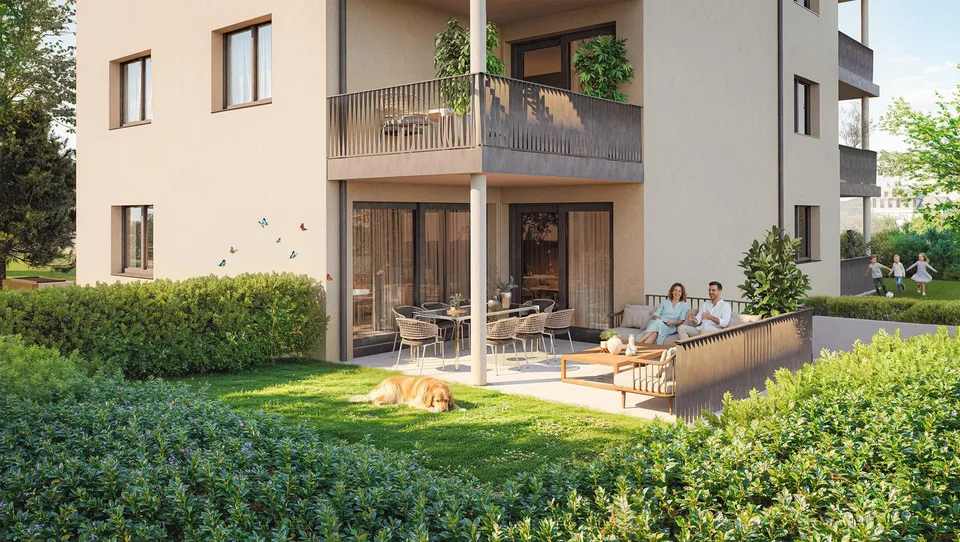7 delle 9 unità abitative vendute - Ultimo appartamento con giardino in THE LETTEN