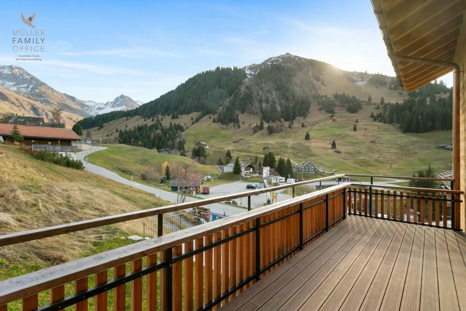 Sogno di casa nuova nel moderno stile di montagna - appartamento di 3,5 locali con balcone magnifico (seconda casa)