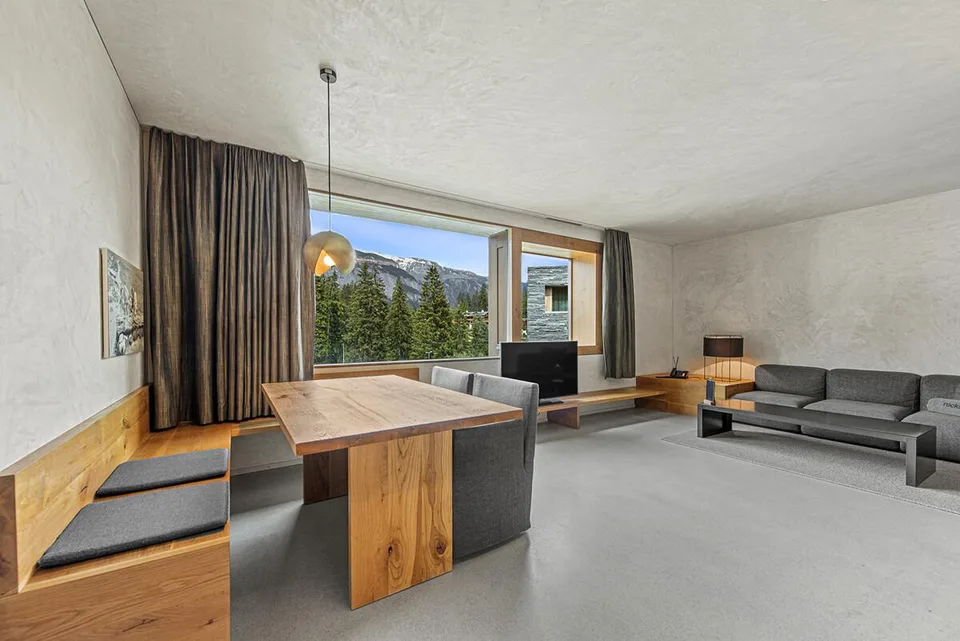 rocksresort #1: bewirtschaftete Ferienwohnung im 3. OG in Laax