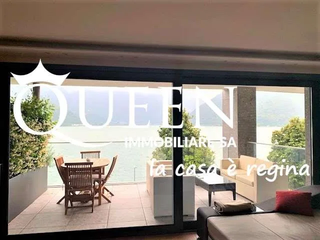Melide: appartamento 3.5 locali, 120 mq, frontelago, terrazza coperta,