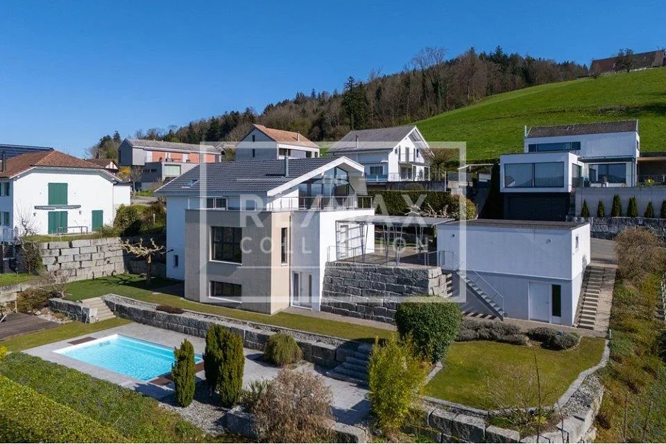 6½-Zimmer-Einfamilienhaus mit Panoramaweitblick