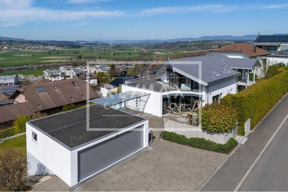 6½-Zimmer-Einfamilienhaus mit Panoramaweitblick