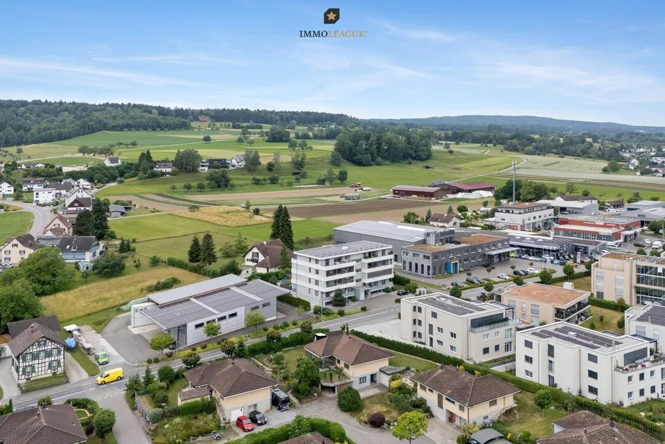 Begehrte Attikawohnung mit See-, Weit- und Schloss-Castell-Sicht.