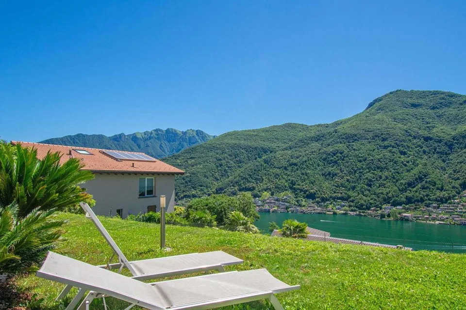Appartamento mit Seeblick und Garten