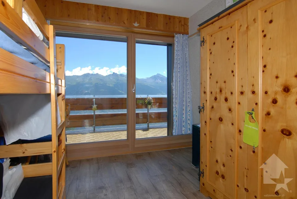 Appartement au pied des pistes des 4 Vallées avec vue panoramique