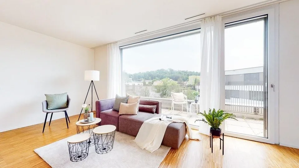 Durchdacht anders mit grosszügiger Dachterrasse