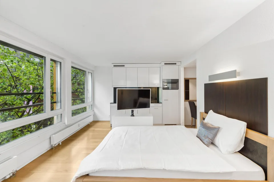 Möblierte 1-Zimmer-Wohnung mit Service - Stadtzentrum Basel