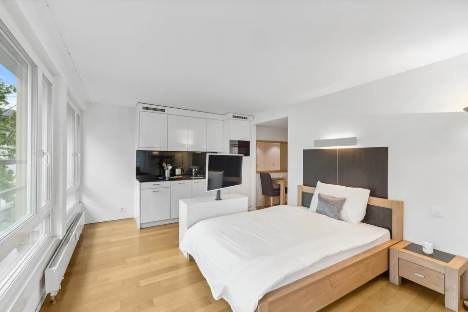 Möblierte 1-Zimmer-Wohnung mit Service - Stadtzentrum Basel