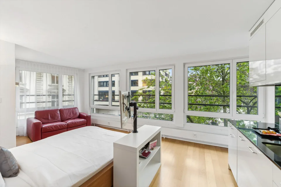 Möblierte 1-Zimmer-Wohnung mit Service - Stadtzentrum Basel