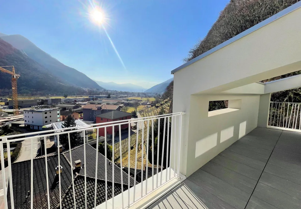 Apartment on the top floor in a very quiet and sunny area