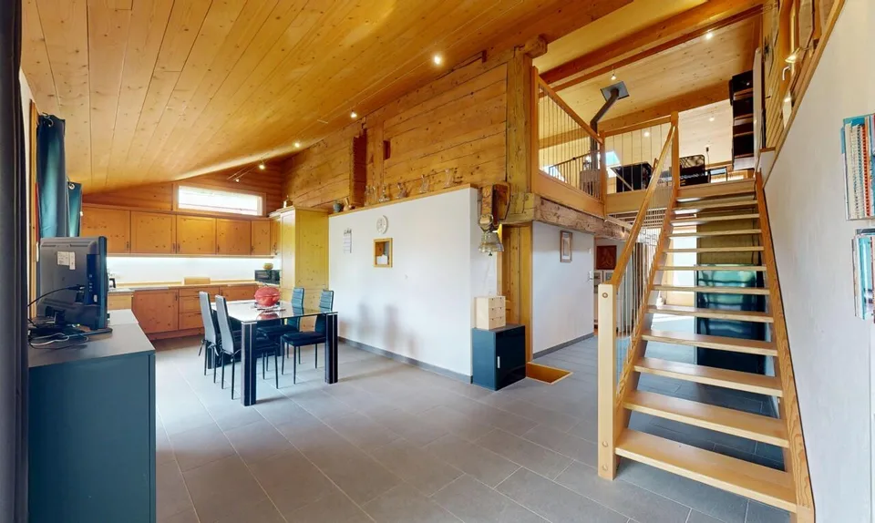 Exclusif: magnifique chalet avec 2 chambres dans un hameau