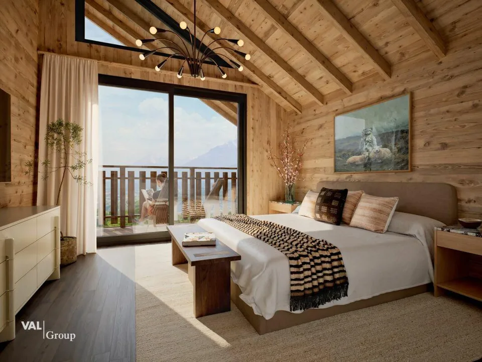 Prachtiges Duplex in einer Ferienresidenz mit Blick auf den See