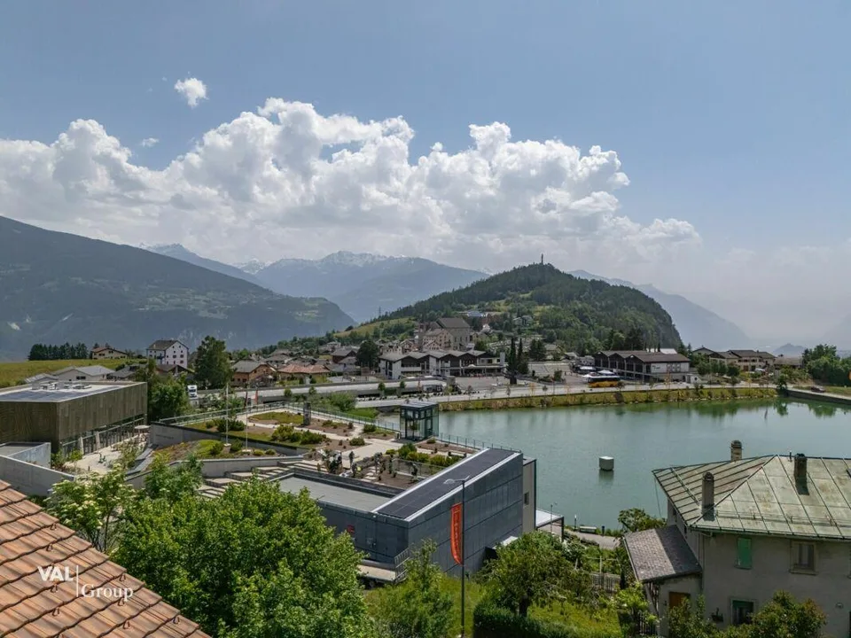 Magnifico duplex in una residenza secondaria con vista sul lago