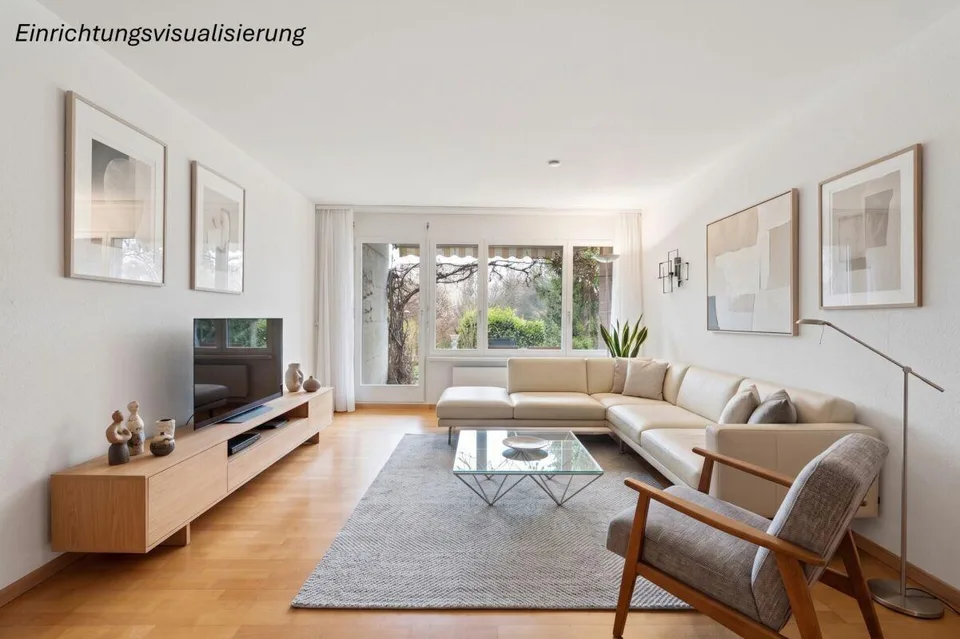 4.5 Z' Gartenwohnung - gemütlich, familienfreundlich und zentral