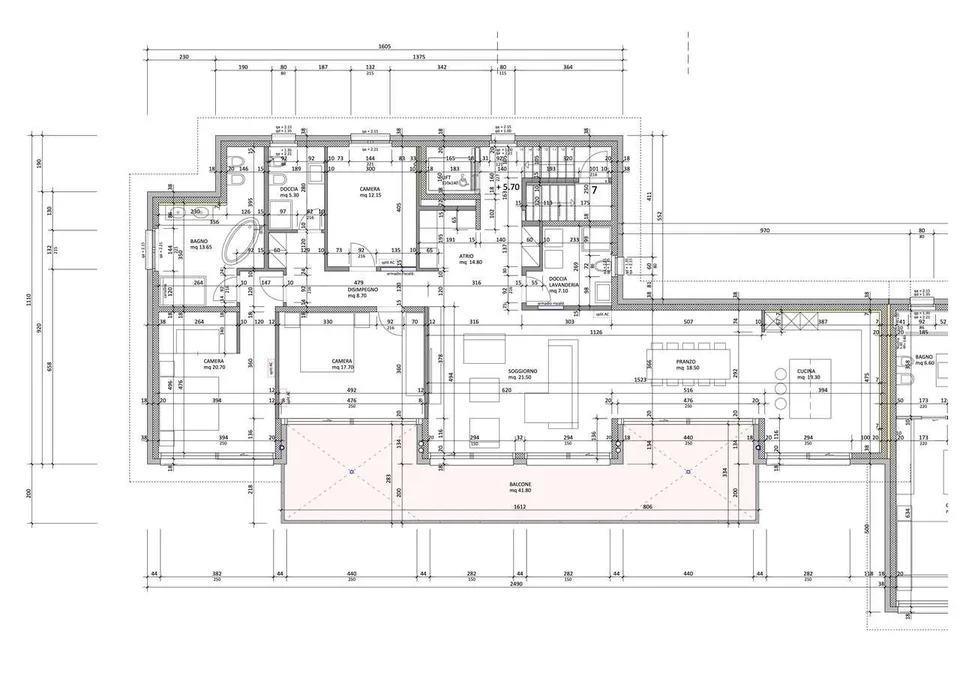 Lugaggia - Attico esclusivo di 4.5 locali con ampia terrazza