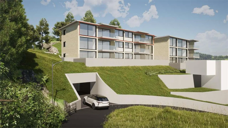 Lugaggia - Attico esclusivo di 4.5 locali con ampia terrazza