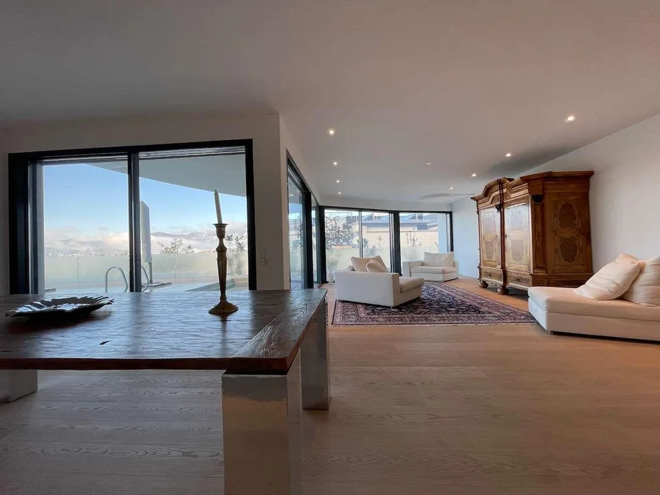 Lugano Albonago, moderna villa con piscina e vista lago – foto 8 di 13