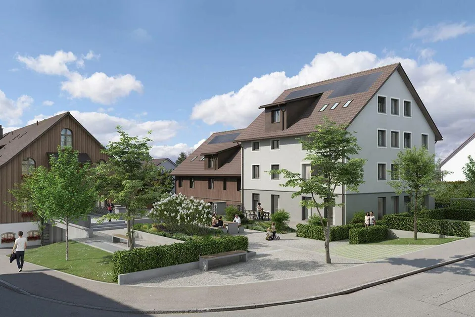 BEZUGSBEREIT AB DEZEMBER 2026! Landwohnen in Stadtnähe: Neubauwohnungen im Herzen des Dorfes
