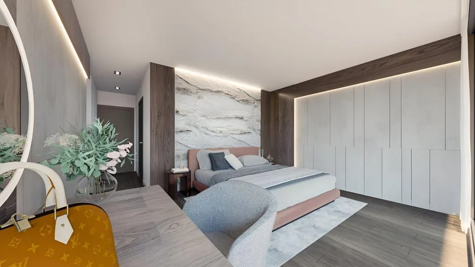 Modernes und prästigeträchtiges 4.5-Zimmer-Apartment mit Terrasse, privatem Garten und atemberaubendem Seeblick