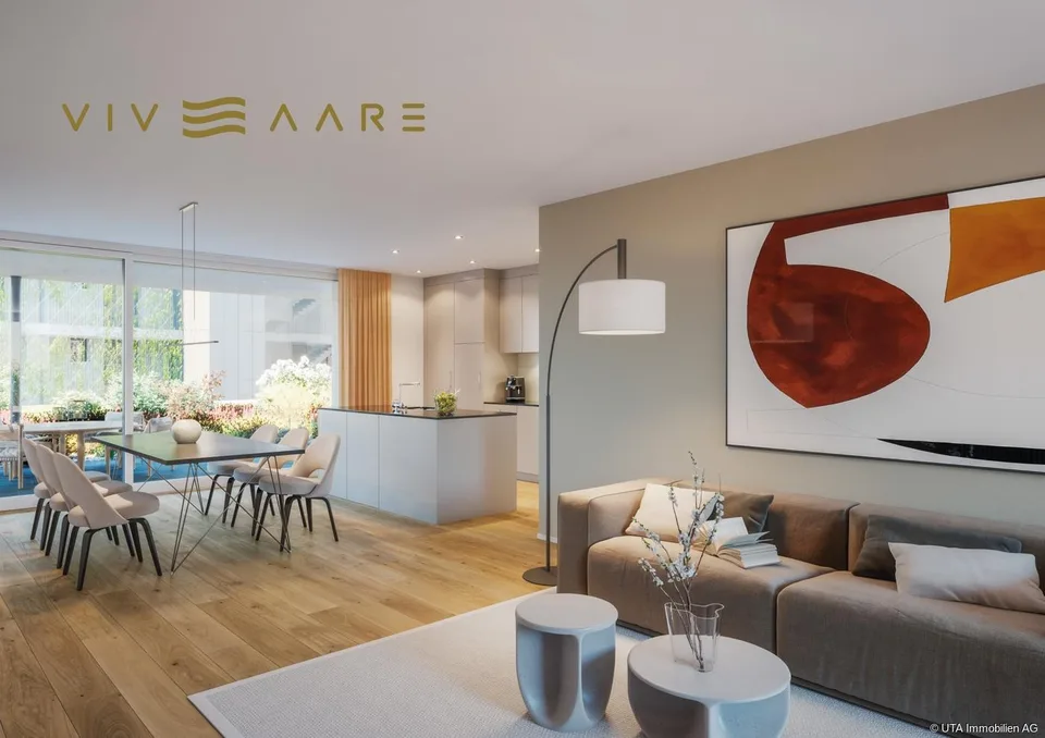 NEUBAU - BEZUG SOMMER 2027: VivAare Döttingen - Wohnen direkt an de...