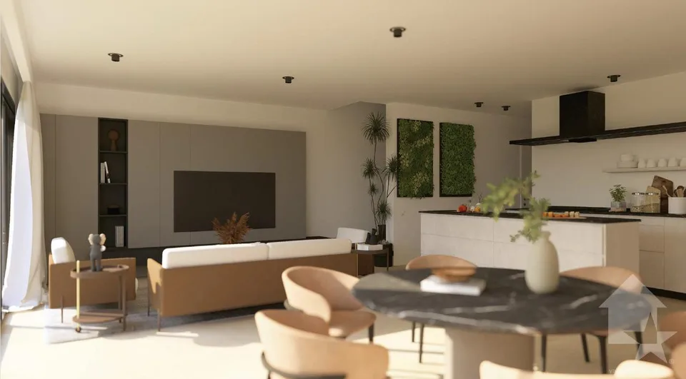 Maison jumelée moderne de 4.5 pièces dans un environnement calme