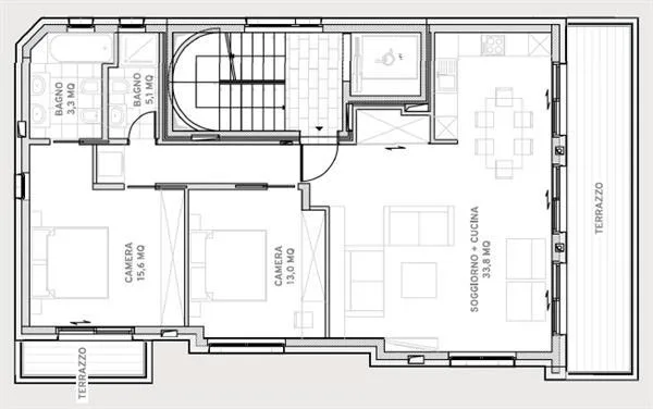 Gentilino: 3.5-Zimmer-Wohnung – Foto 12 von 12