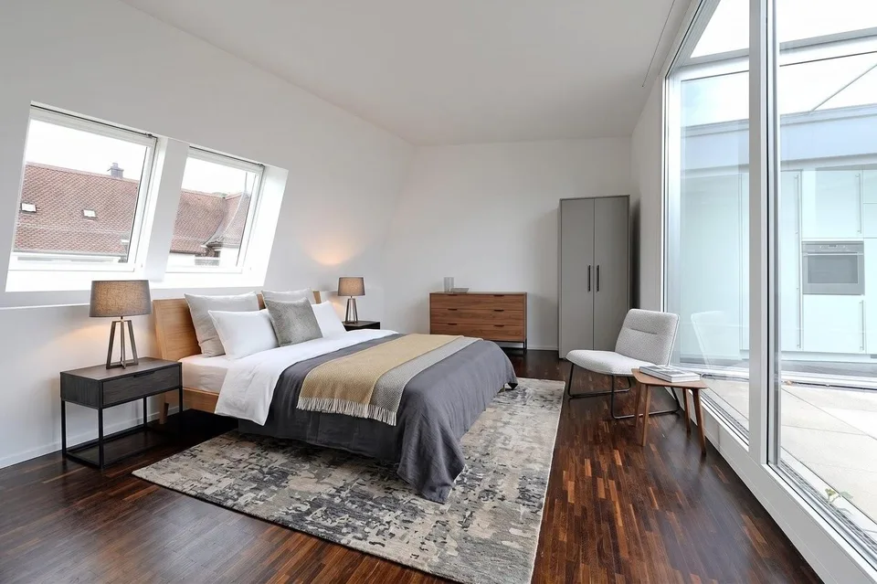 Wohnen mit Stil im CAPITOL  Einzigartiger Grundriss mit privatem At