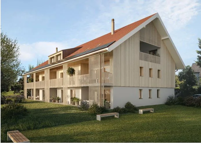 Erstbezug: Exklusive 4.5-Zimmer-Neubauwohnung mit grosser Terrasse ...