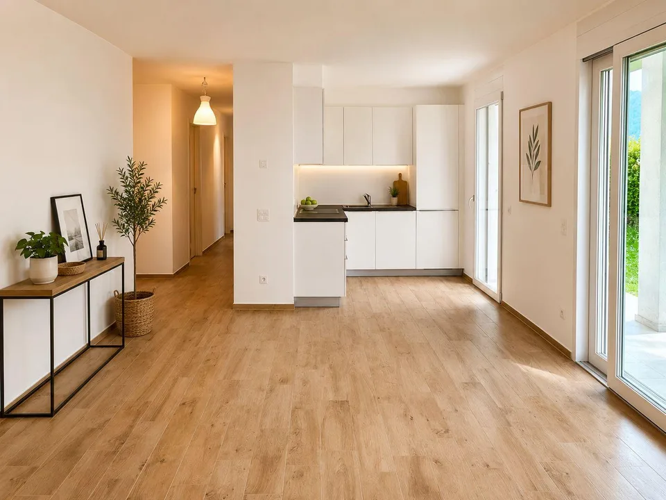 Appartement 3.5 pièces avec grand jardin privé à Vacallo
