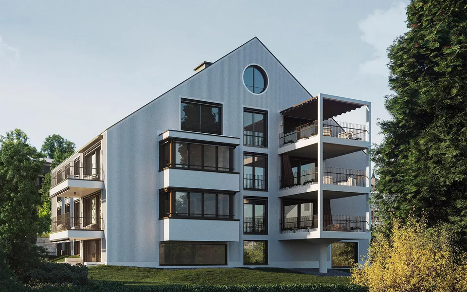 EQUINOX76 - Appartamento con giardino in una posizione privilegiata su una collina