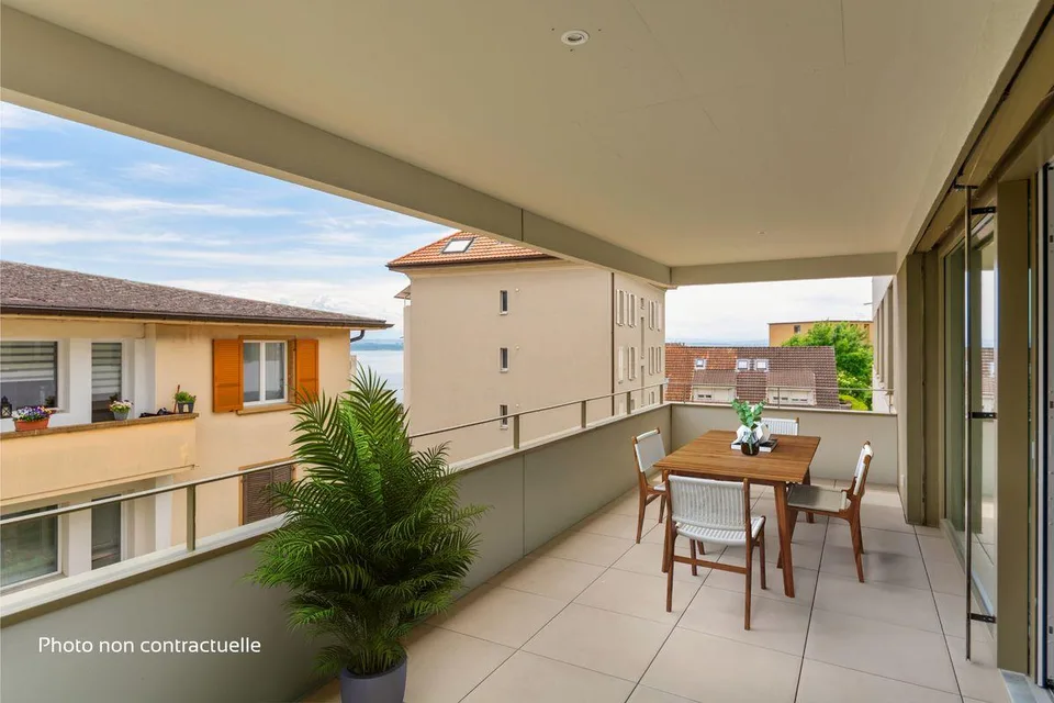 Appartamento di lusso con terrazza a Neuchâtel