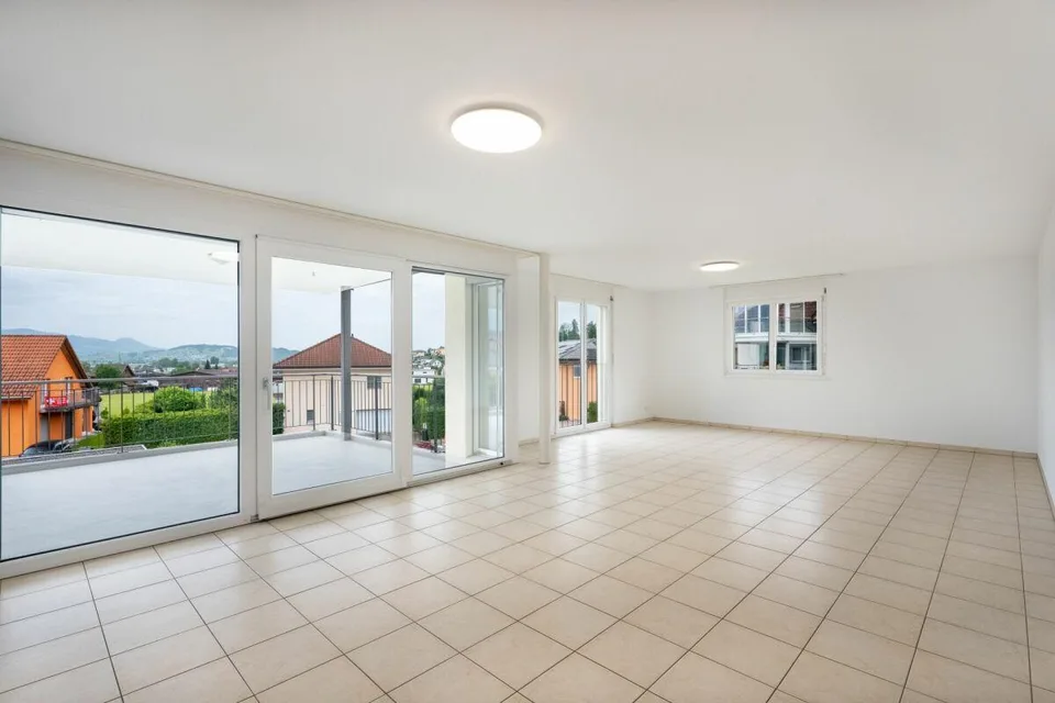 Vivere con una vista panoramica e sole serale