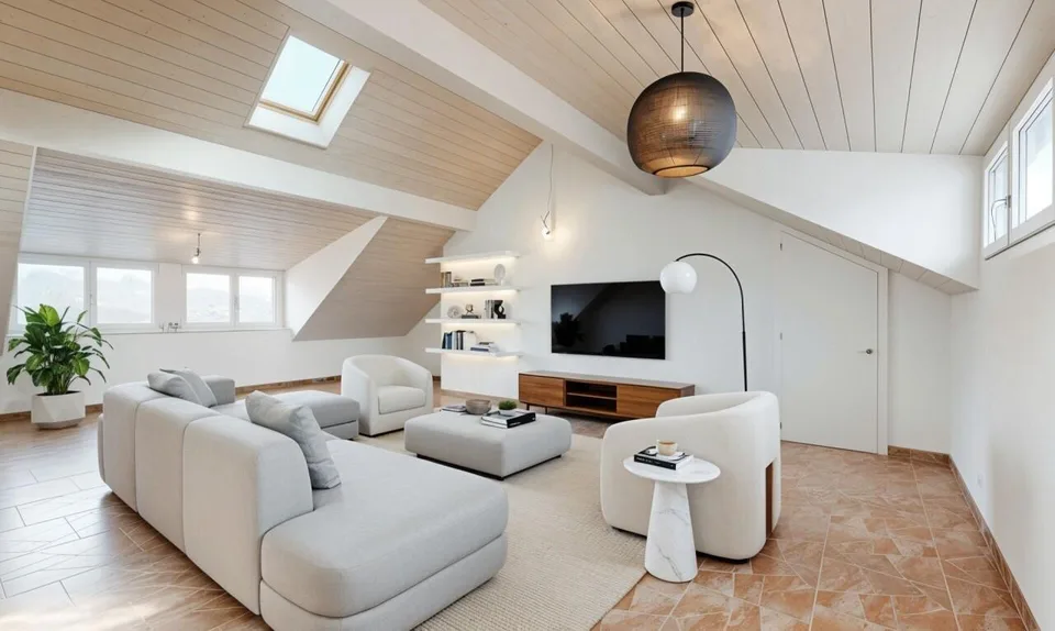 Spacieux duplex rénové de 160 m² au c?ur du village de Riddes
