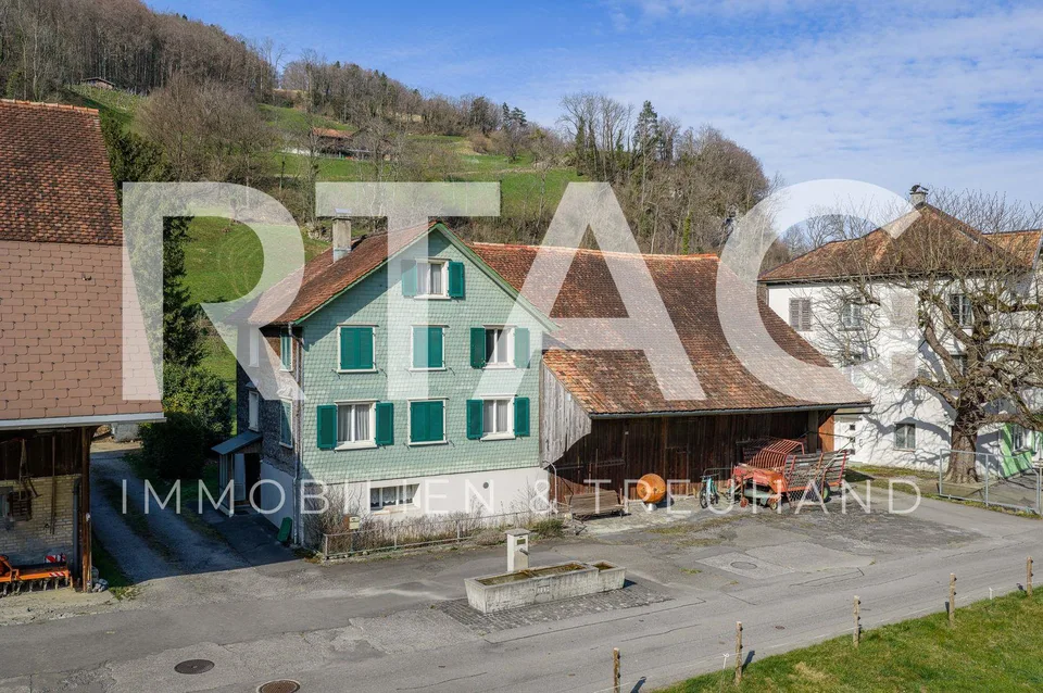 Einfamilienhaus mit Scheune