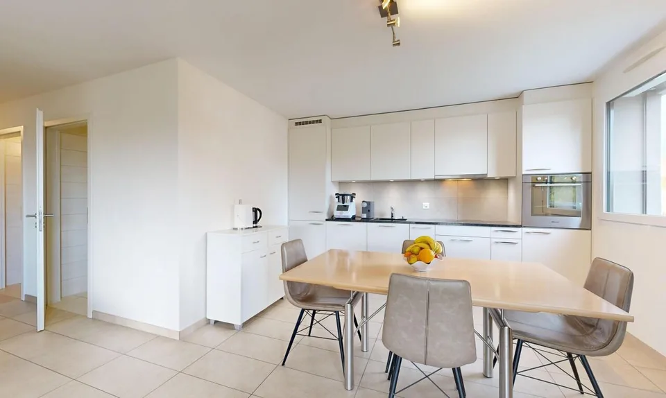 In Payerne – Modernes 3,5-Zimmer-Apartment mit Balkon