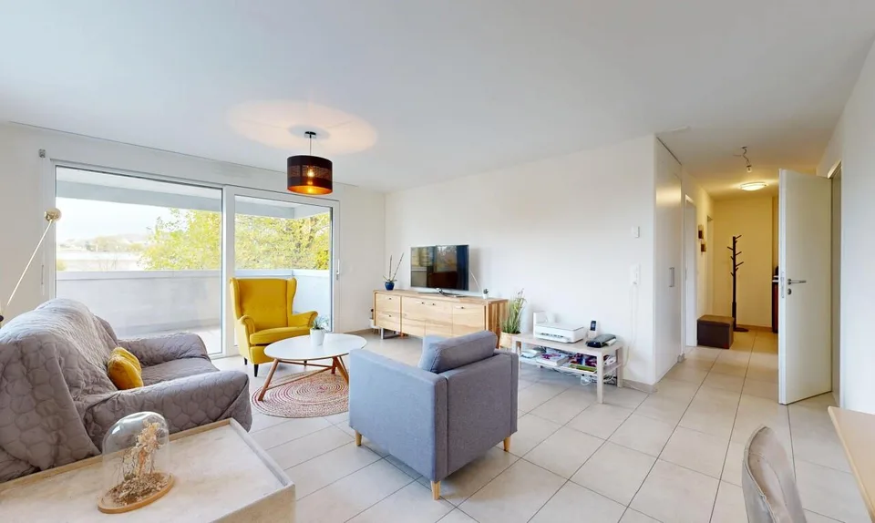 In Payerne – Modernes 3,5-Zimmer-Apartment mit Balkon