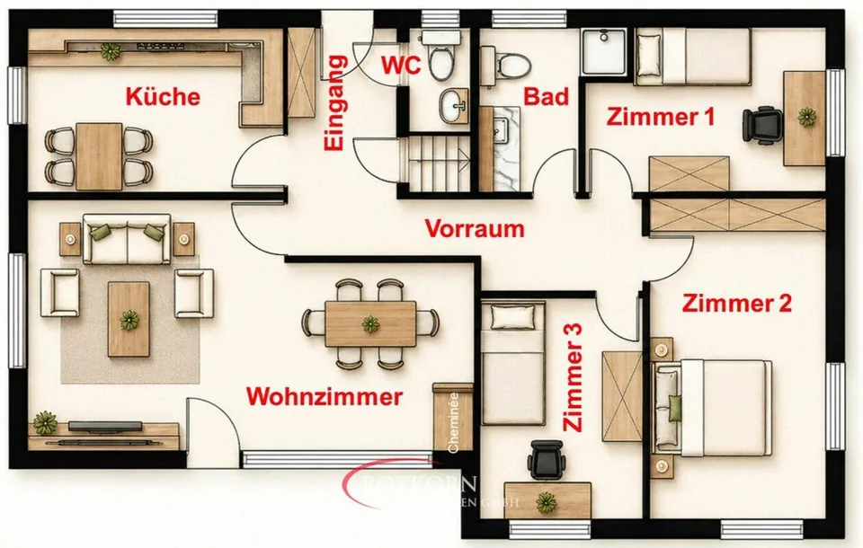 Maison unifamiliale de 6,5 pièces – photo 18 sur 30