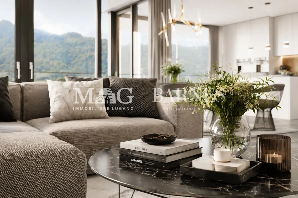 Lugano: Villa unifamiliare con vista sulla città - ultima disponibile – foto 8 di 8