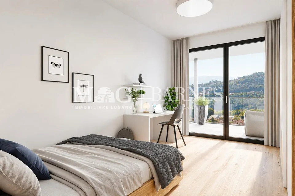 Lugano: Villa unifamiliare con vista sulla città - ultima disponibile – foto 6 di 8