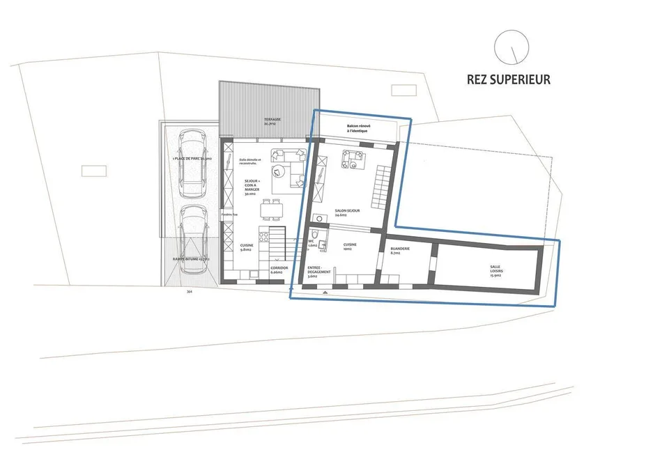 Beautiful 5.5-room duplex house
