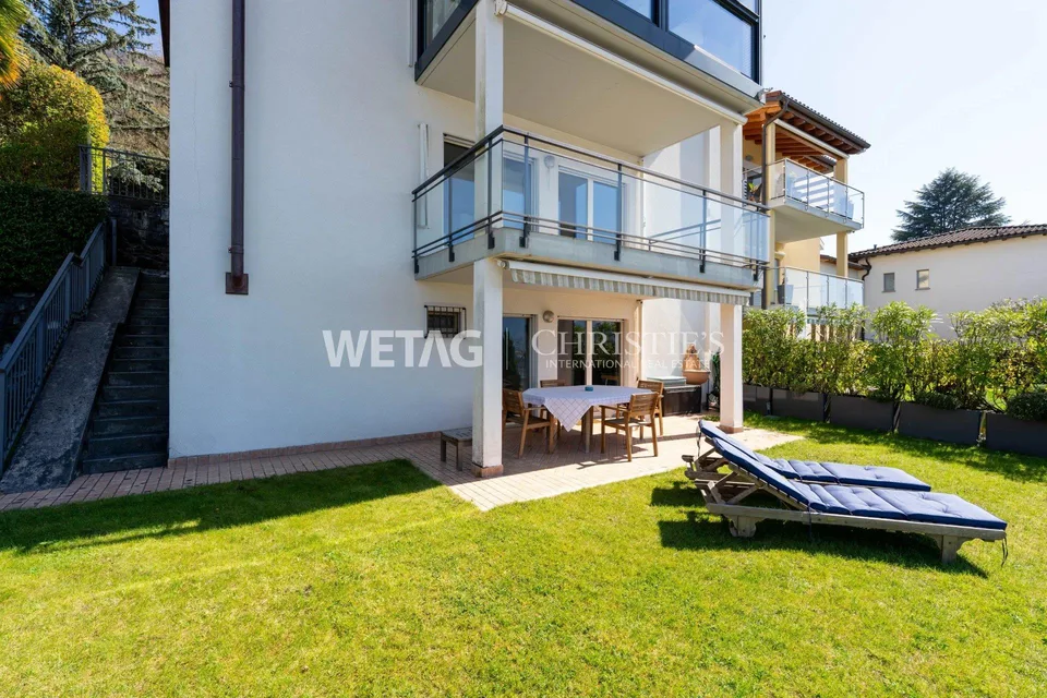 Lugano-Viganello : Villa élégante avec terrasse panoramique spacieuse à vendre – photo 13 sur 13