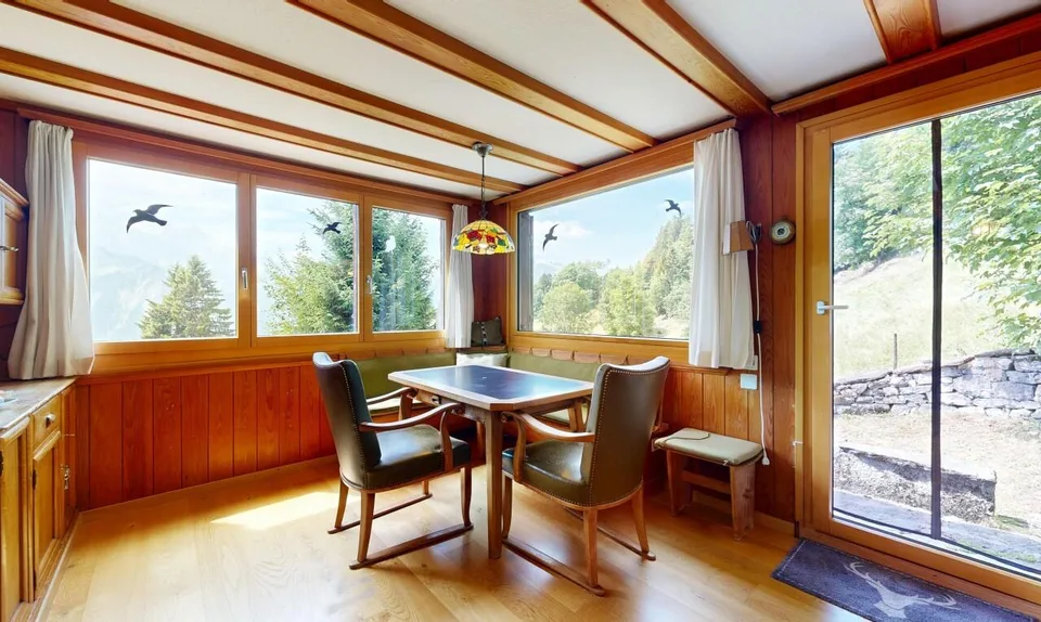 Alpines Chalet mit Einliegerwohnung und traumhafter Bergsicht