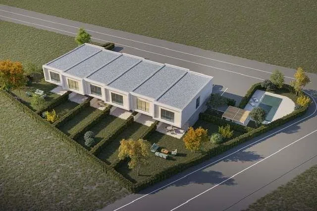 Neue Reihenhaus-Villa mit privatem Garten und Swimmingpool – Foto 8 von 11