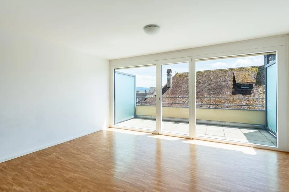 Apartment above the roofs of the old town