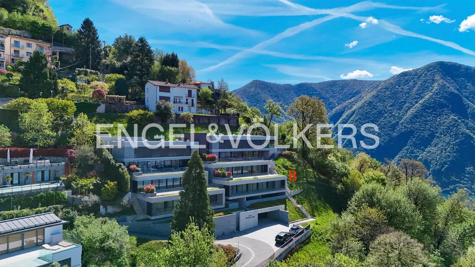 180°-Seesicht, Innenpool & privates Spa auf der Monte Bré