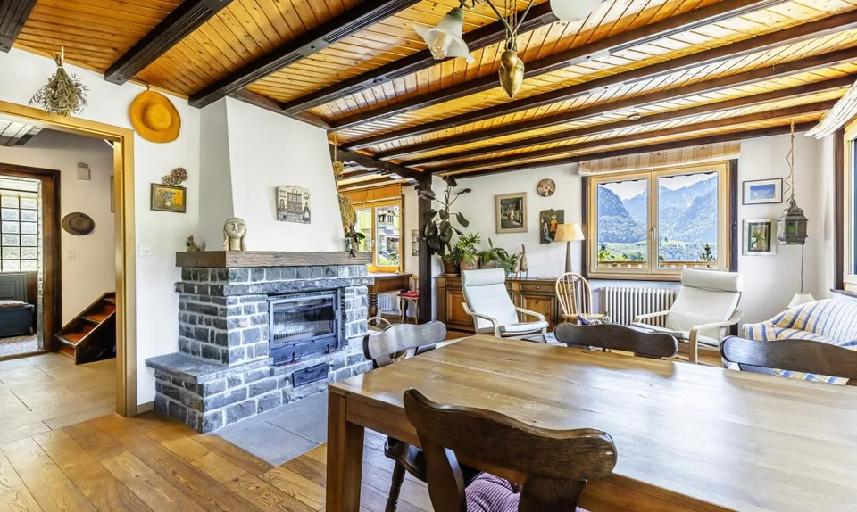 Casa con appartamento indipendente ? Vista montagna a Charmey