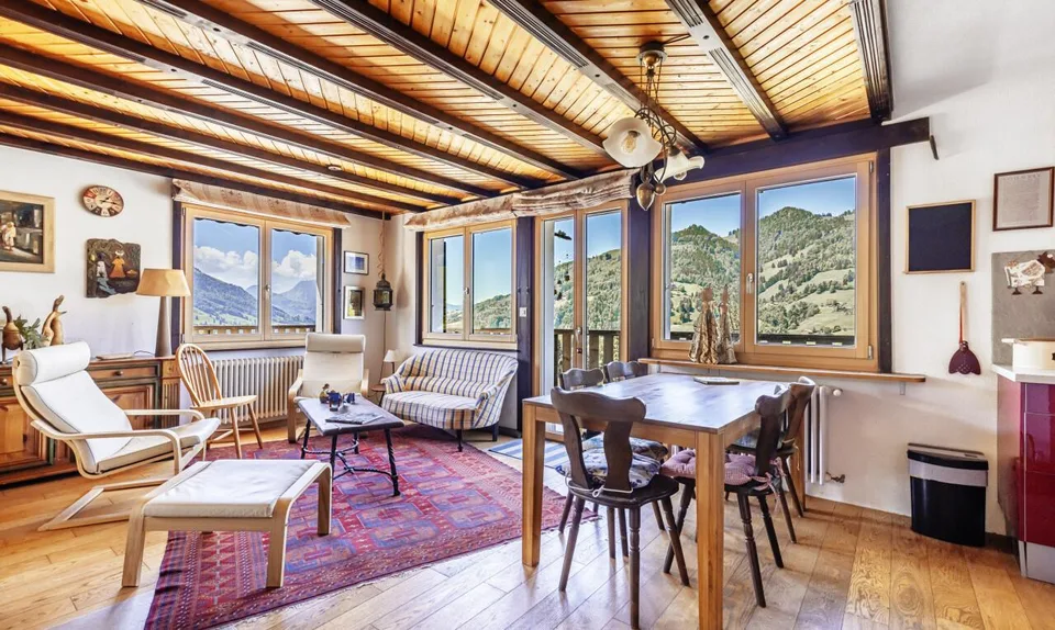 Casa con appartamento indipendente ? Vista montagna a Charmey
